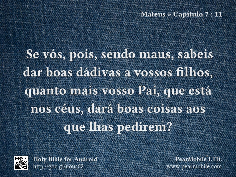 Mateus, Capítulo 7:11